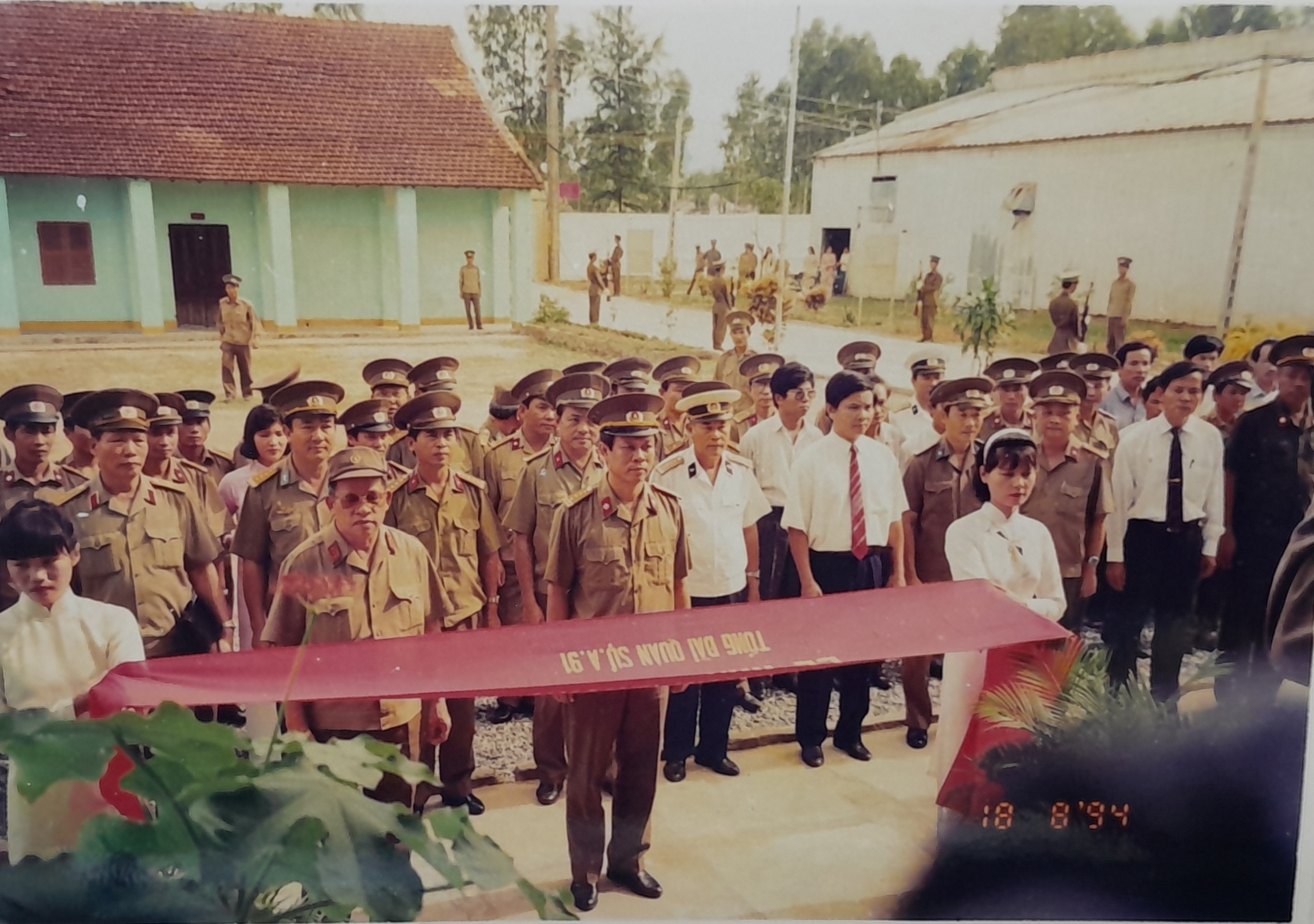 Lễ khánh thành tổng đài kỹ thuật số tại Đà Nẵng, tháng 8/1994