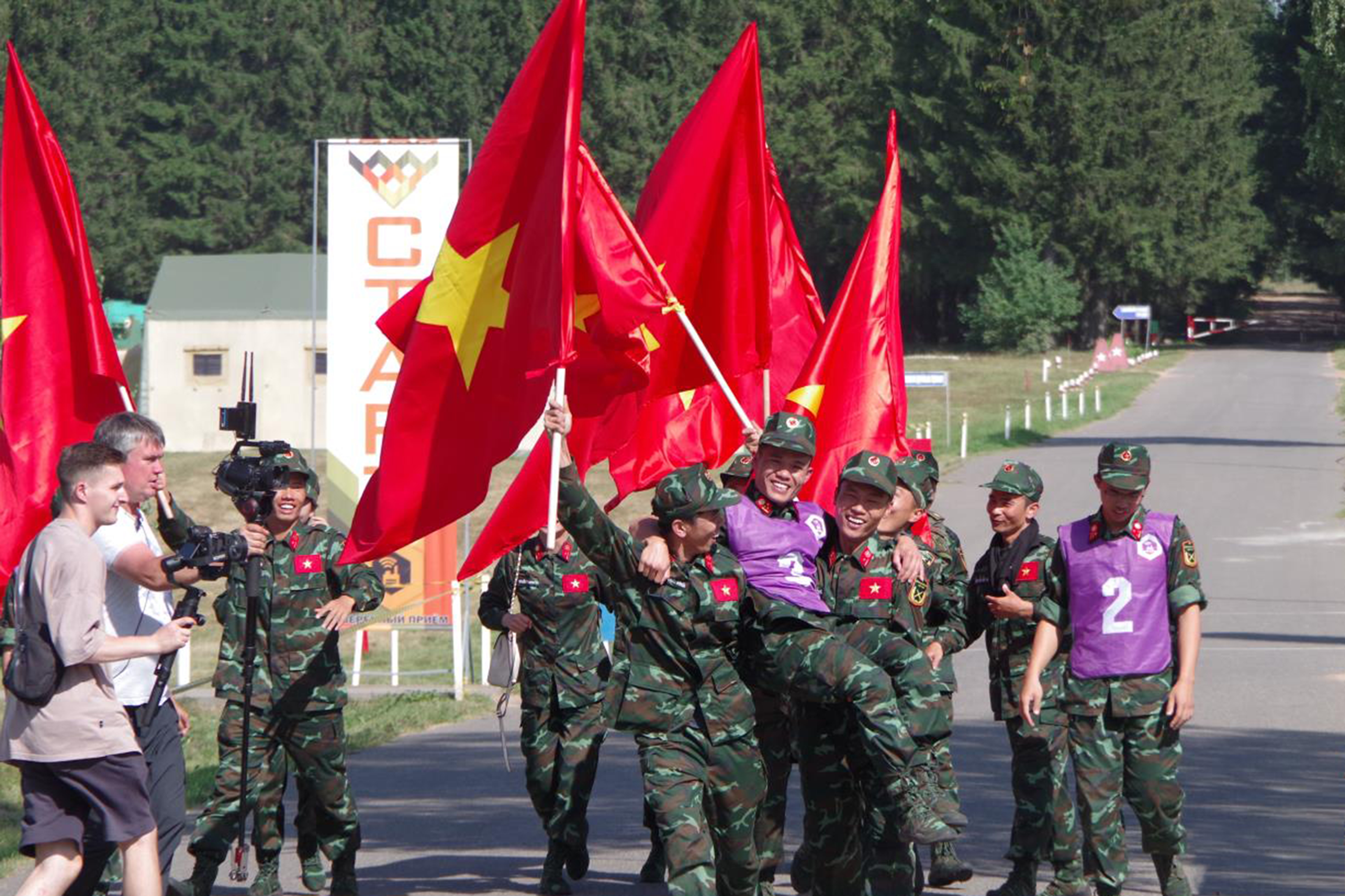 Đội tuyển Army Games của Binh chủng Thông tin liên lạc xuất sắc giành Huy chương Bạc Tại Hội thao Quân sự quốc tế năm 2022