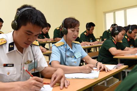 Nội dung thi Thu báo trong Thi công nhận danh hiệu báo vụ toàn quân năm 2016