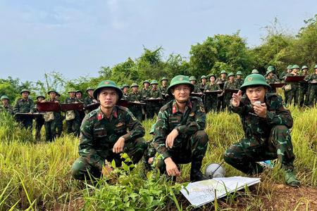 Trường Sĩ quan Thông tin tổ chức diễn tập chiến thuật thông tin cho học viên khóa ĐH29, tháng 5/2025 