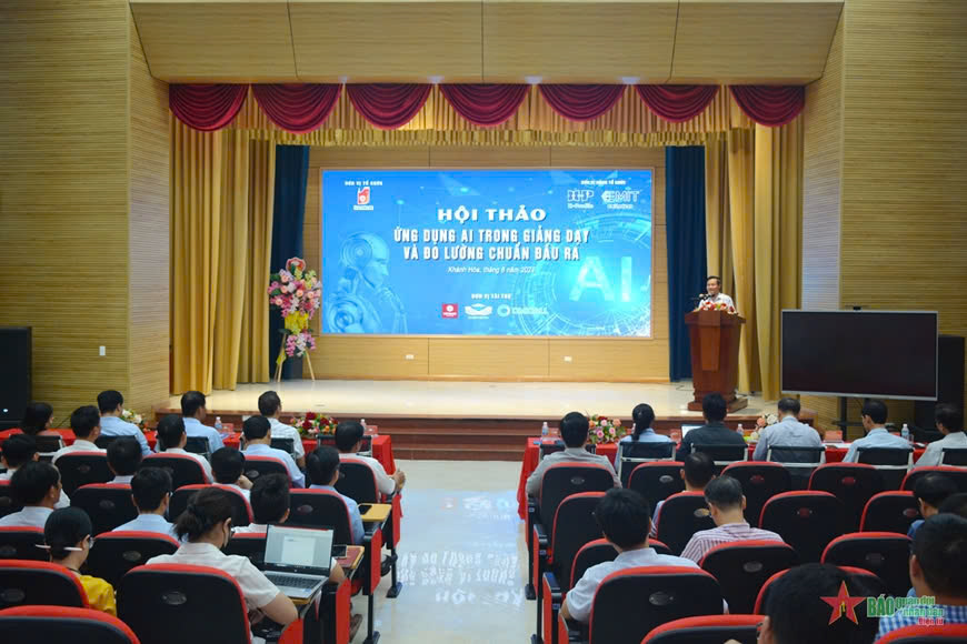 Trường Sĩ quan Thông tin tổ chức Hội thảo ứng dụng AI trong giảng dạy và đo lường chuẩn đầu ra, năm 2025