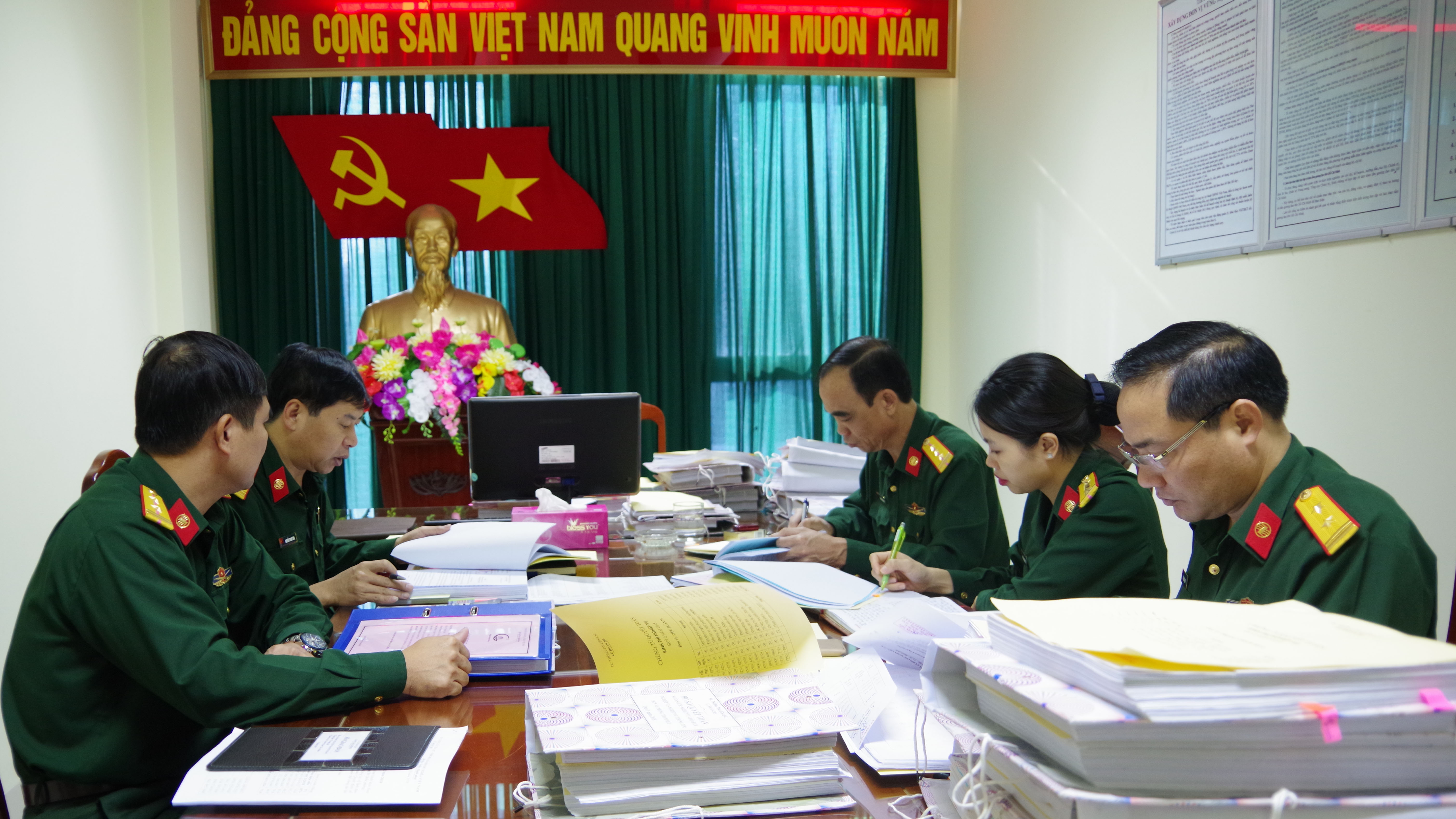 Phòng Tài chính Binh chủng duy trì nghiêm nền nếp kiểm tra các đơn vị