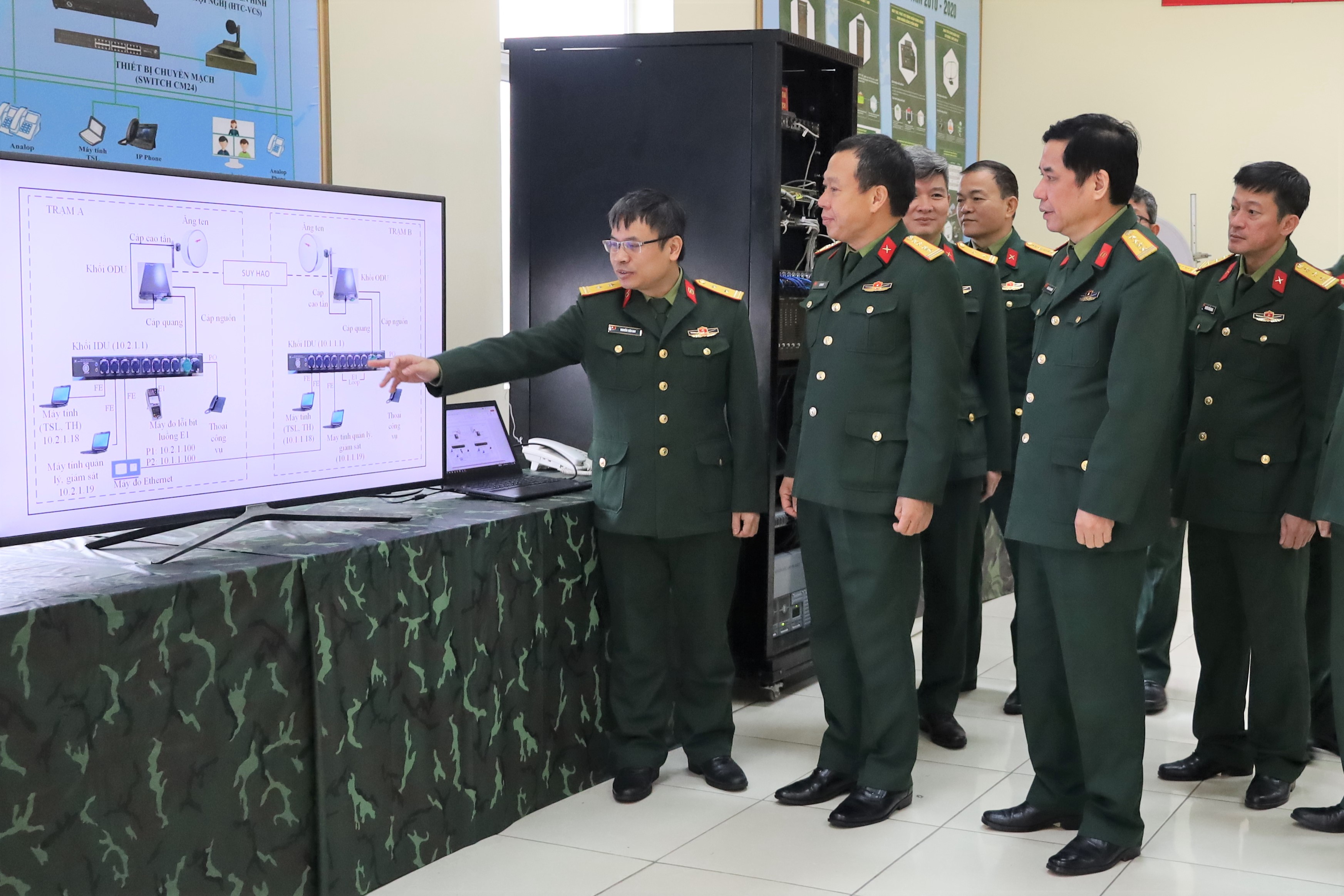 Cục Khoa học quân sự Bộ Quốc phòng nghiệm thu đề tài khoa học  tại Trung tâm Kỹ thuật Thông tin Công nghệ cao