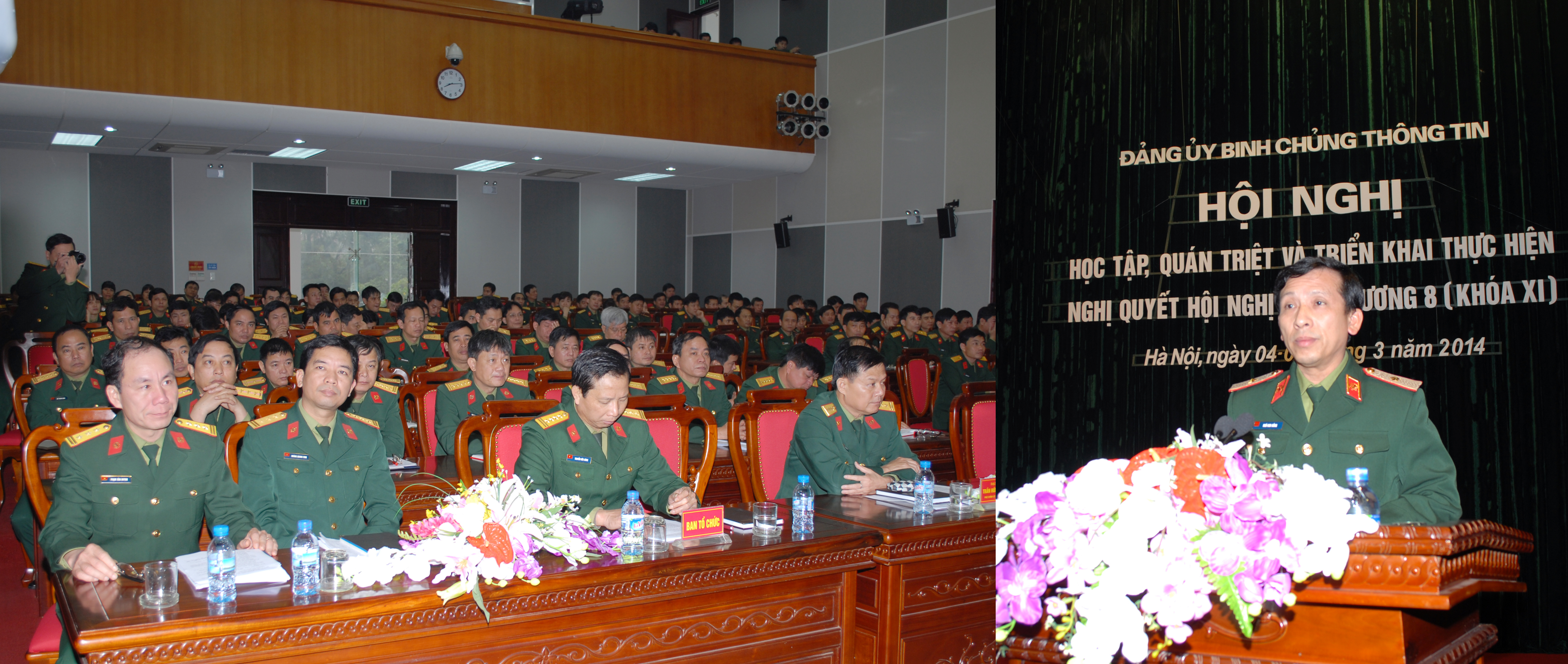 Thiếu tướng Ngô Kim Đồng, Chính ủy Binh chủng quán triệt, triển khai thực hiện Nghị quyết Hội nghị Trung ương 8 (khóa XI), tháng 3/2014