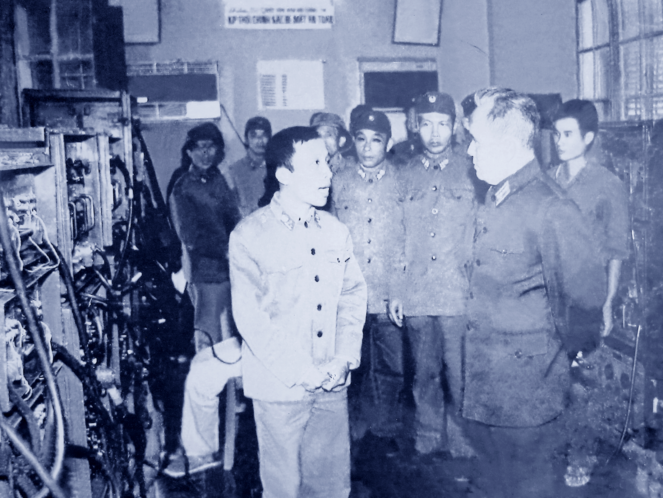 Đại tướng Chu Huy Mân, Chủ nhiệm Tổng Cục Chính trị thăm Trung đoàn 138, năm 1975