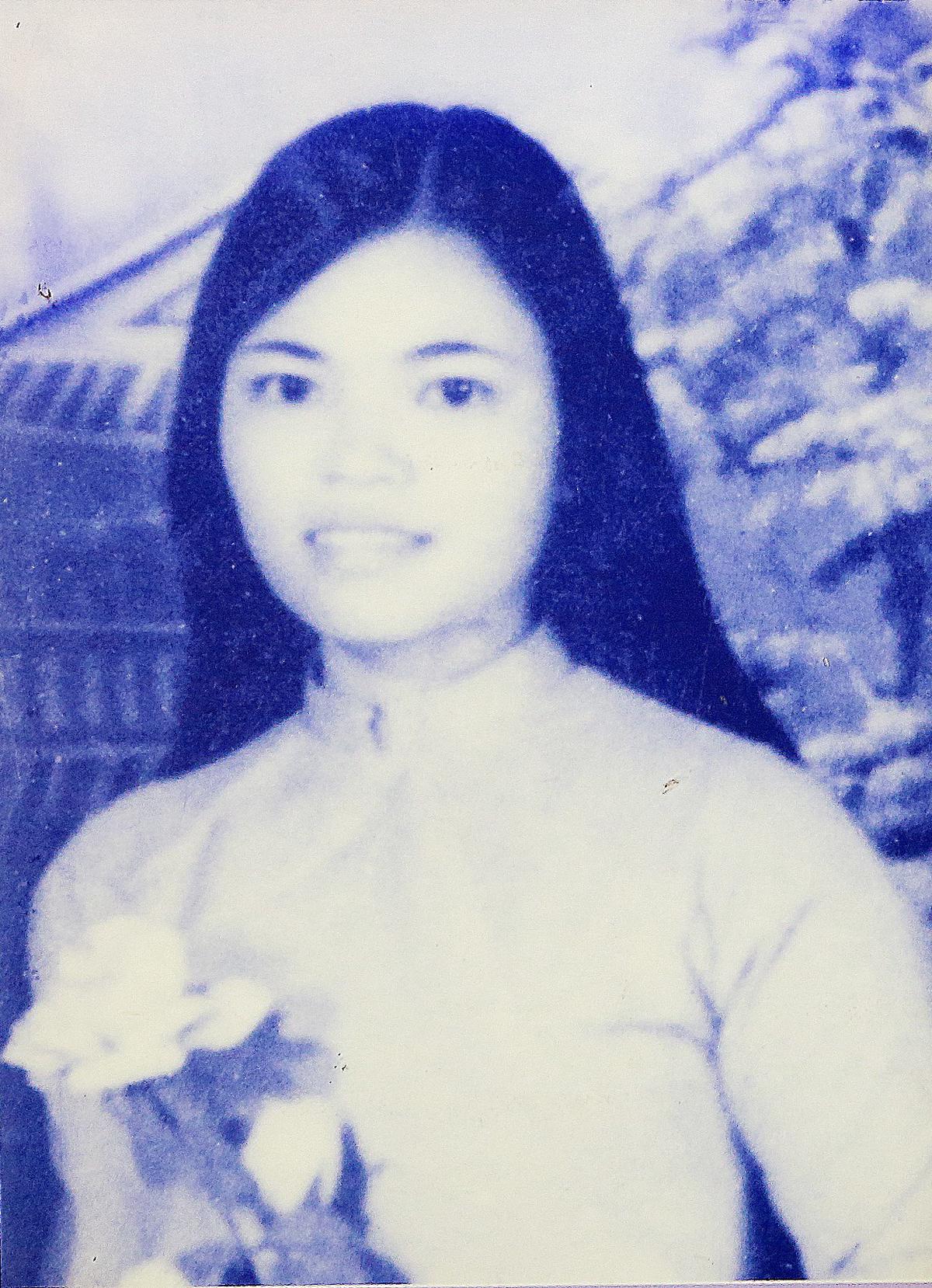 Đồng chí Hồ Thị Vân - chiến sĩ giao liên Đại đội 3, Trung đoàn 26, tỉnh đội Quảng Nam - Đà Nẵng.